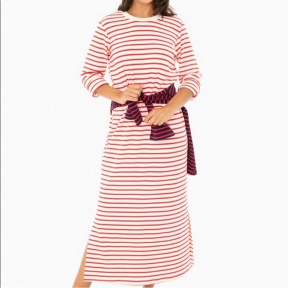 Tuckernuck Gio Striped Maxi Dress in Size XS - Picture 2 of 8